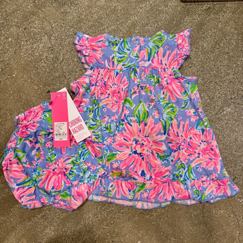 NWT! Lilly Pulitzer Cecily baby dress - Picture 2 of 3